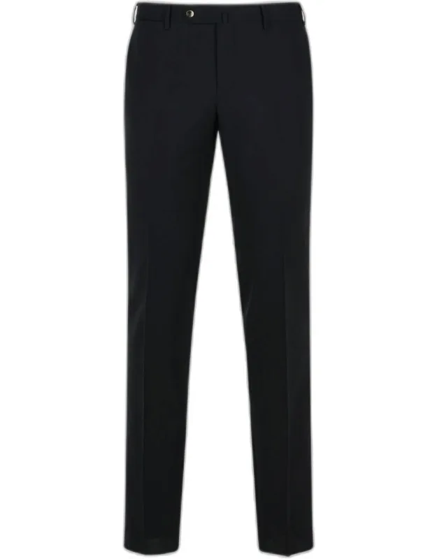 Trousers With Belt Loops And Pockets
