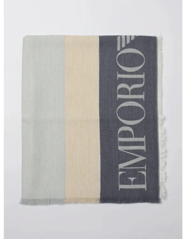 Scarf Gnawed Blue