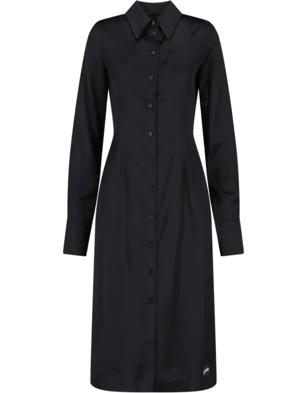 Satin Midi Dress