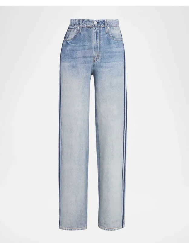 Miramar Cotton-terry Wide-leg Jeans