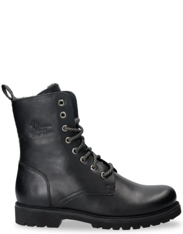 Frisia Waterproof Leather Combat Boots