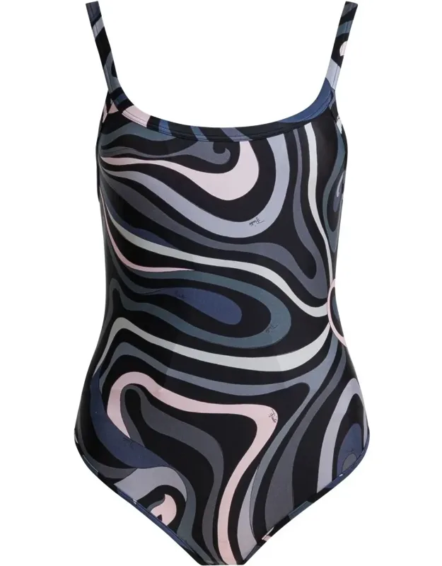 One-piece Swimsuit With Print