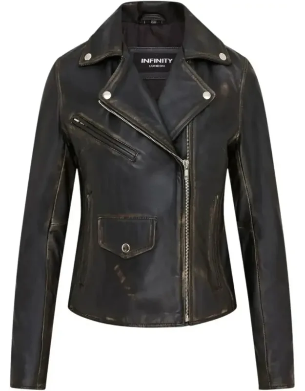 Leather Brando Style Biker Jacket