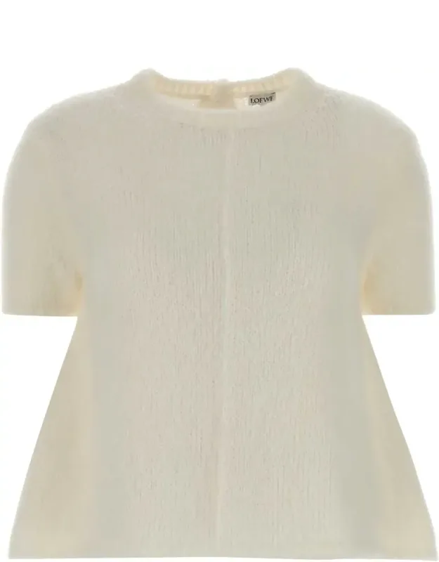 Stretch Mohair Blend Sweater