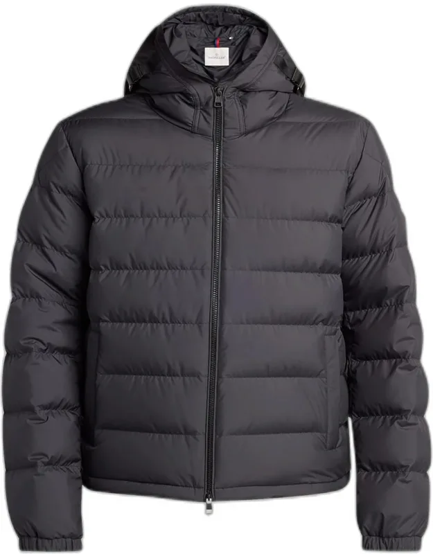 Quilted Down Hooded Jacket