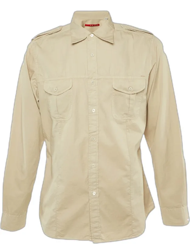Cotton Button Front Shirt
