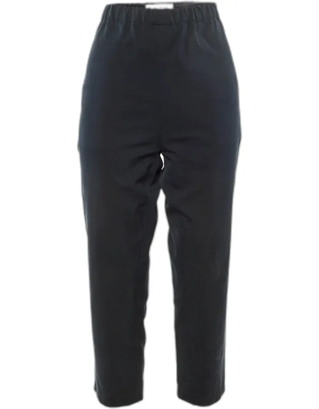 Cotton Elastic Waist Pants