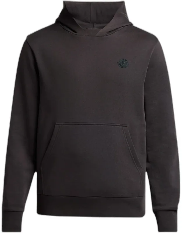 Cotton Chest-logo Hoodie
