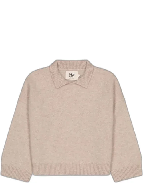 Cashmere Polo Sweater