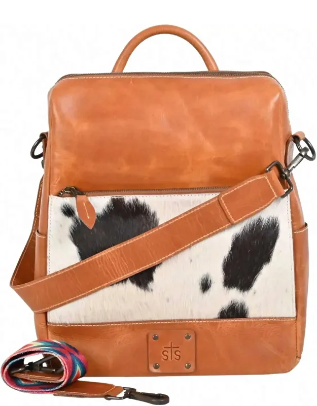 Basic Bliss Cowhide Backpack
