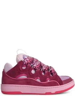 Curb Leather Blend Sneakers