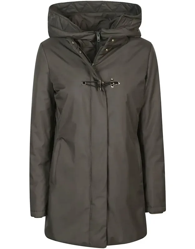 Coat With Double Front Toggle