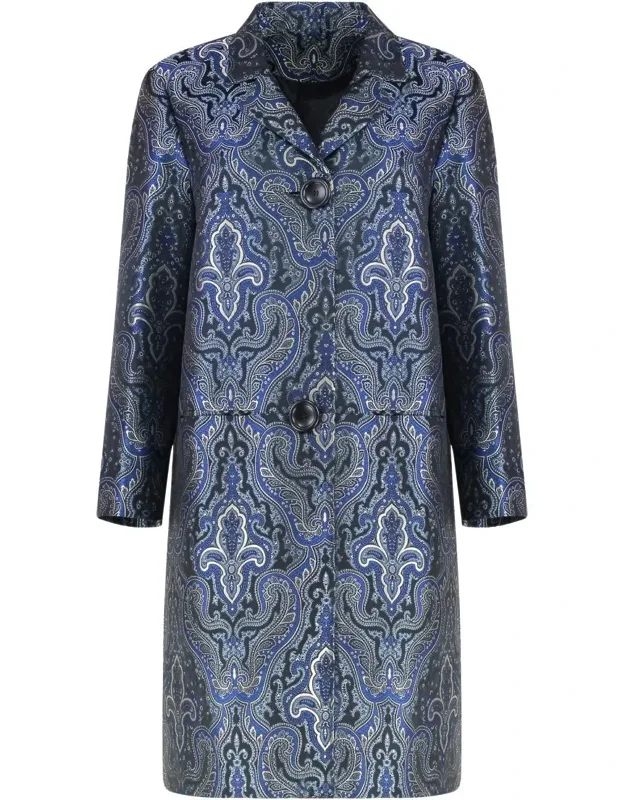 Jacquard Fabric Coat