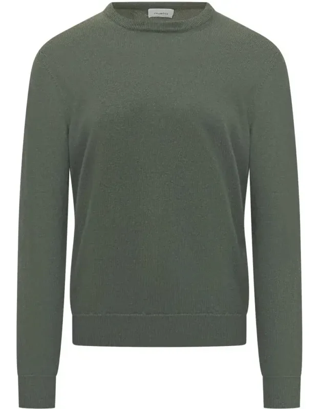 Virgin Wool Crew Neck Sweater