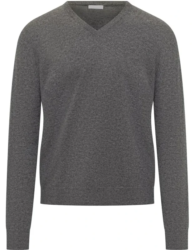 Virgin Wool V-neck Sweater