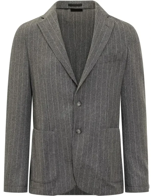 Striped Wool Jacket