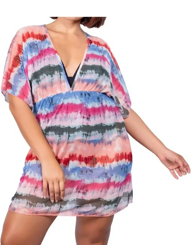 V-neck Dolman Sleeve Tunic