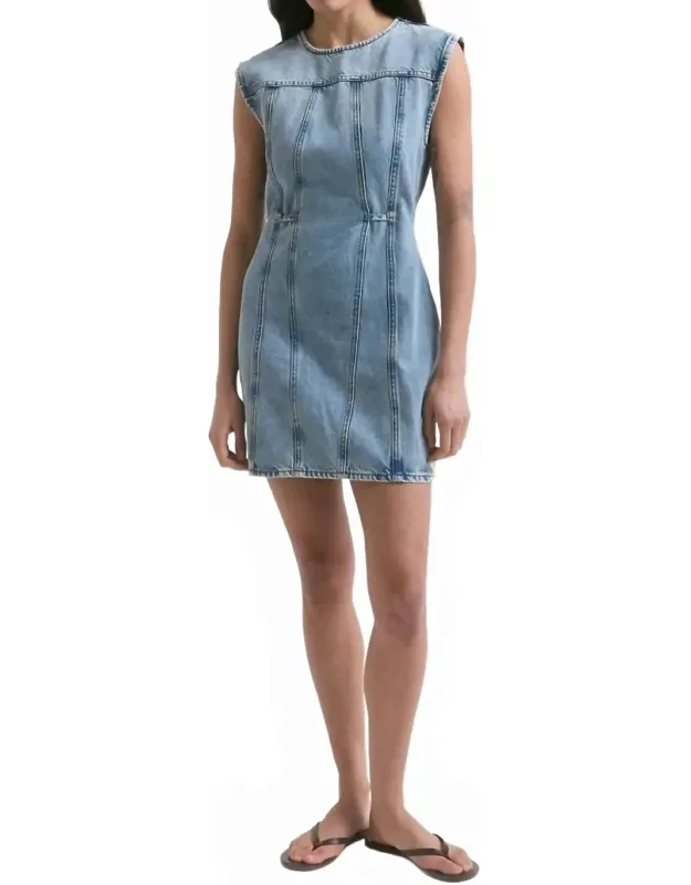 Open Back Mini Dress