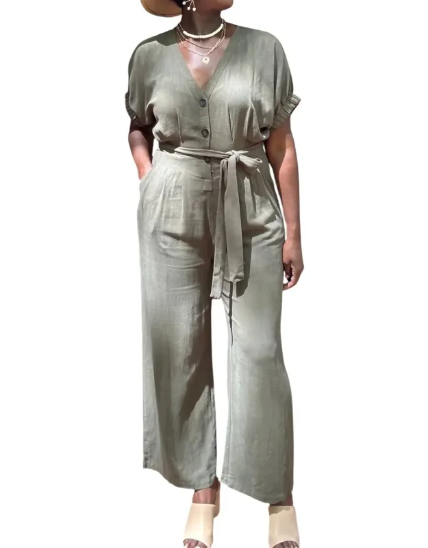 Linen Jumpsuit