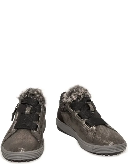 Ma Bella Sneakers With Faux Fur
