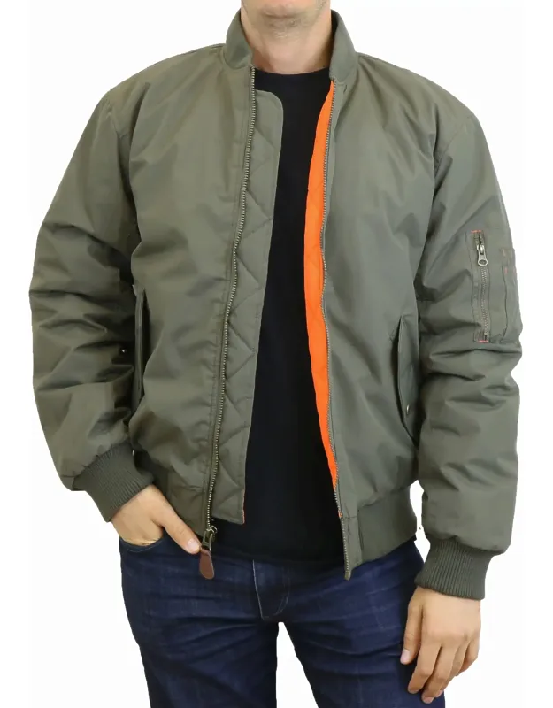 Heavyweight Ma-1 Bomber Flight Jacket