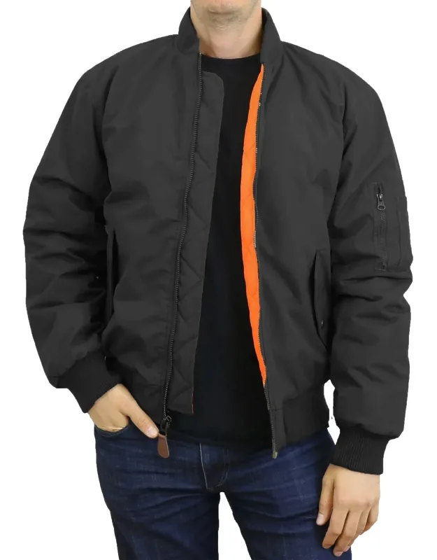 Heavyweight Ma-1 Bomber Flight Jacket