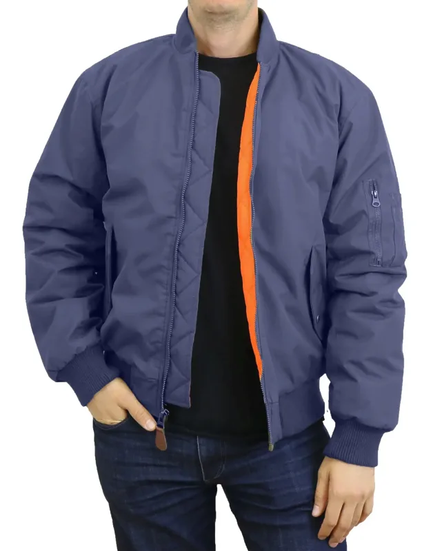 Heavyweight Ma-1 Bomber Flight Jacket