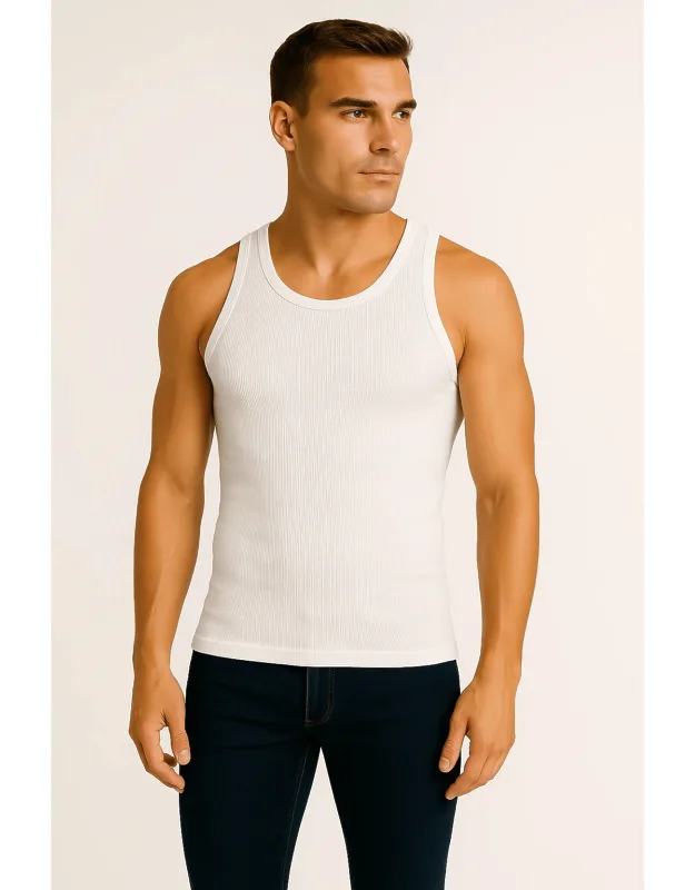 Heavyweight Ribbed Tank Top