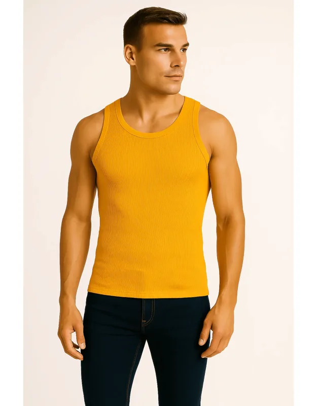 Heavyweight Ribbed Tank Top
