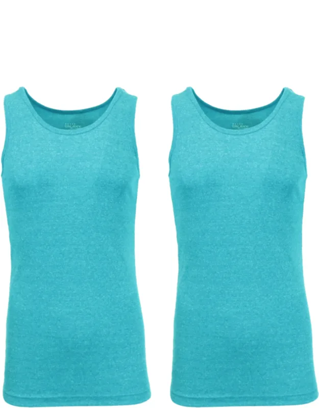 Heavyweight Ribbed Tank Top - 2 Pack