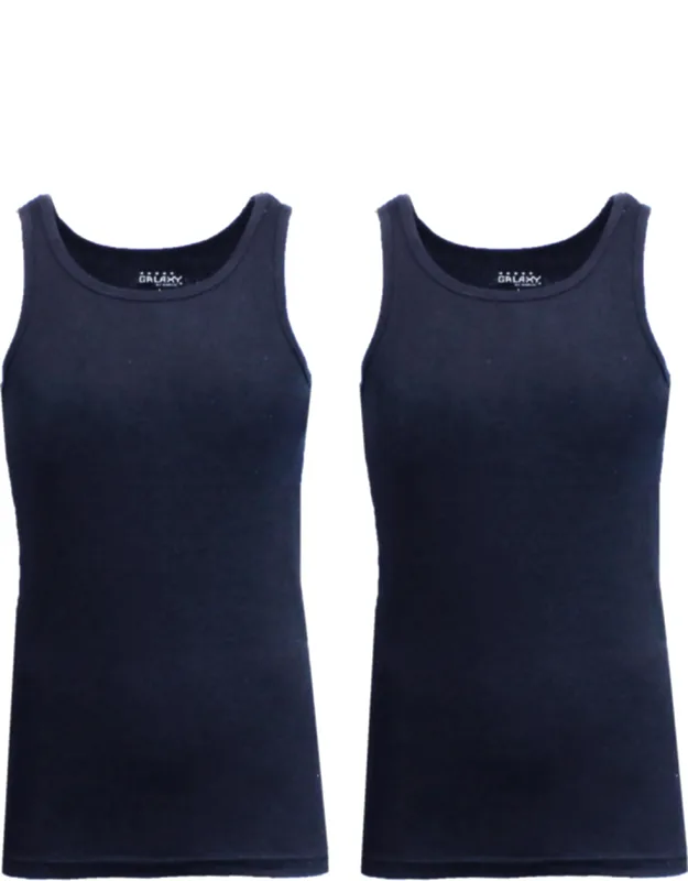 Heavyweight Ribbed Tank Top - 2 Pack