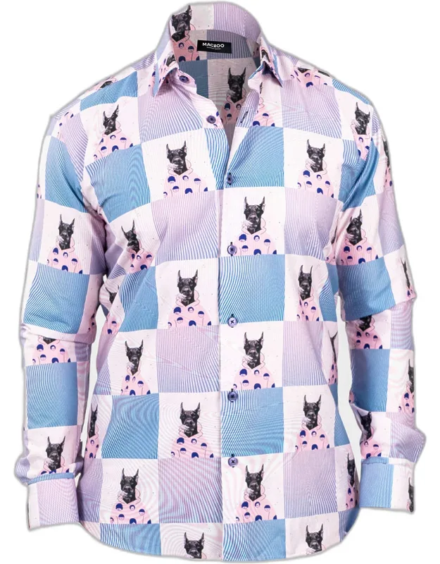 Fibonacci Snoop Check Sport Shirt