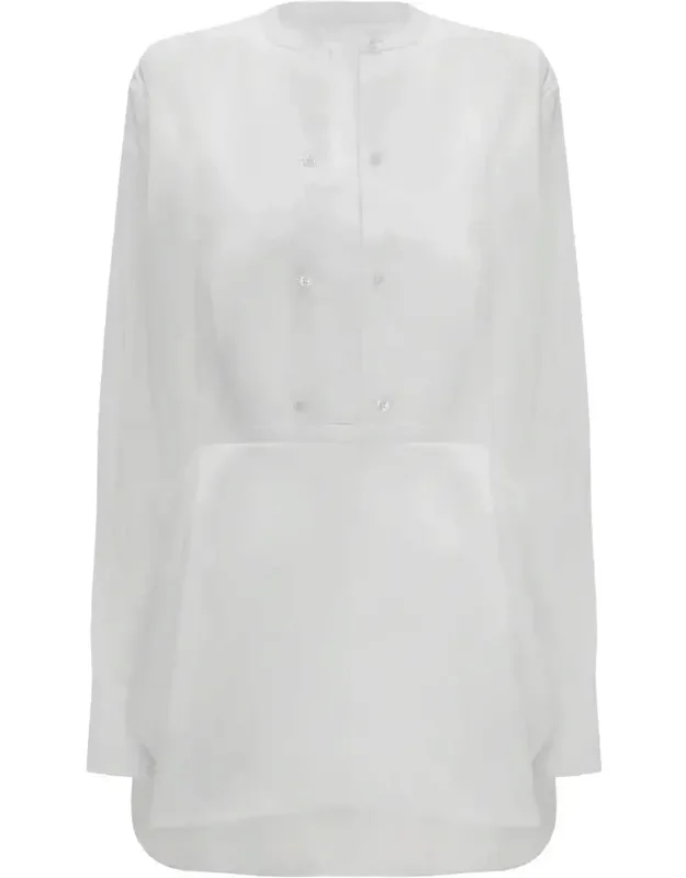 Double Bib Detail Shirt