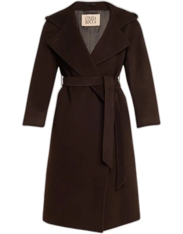 Belted Wool Coat