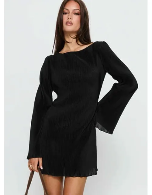 Plisse Mini Dress