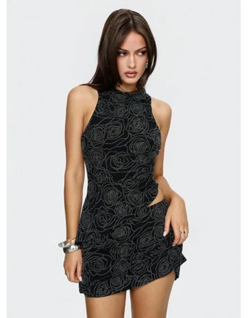 Forget Me Diamonte Mini Skirt