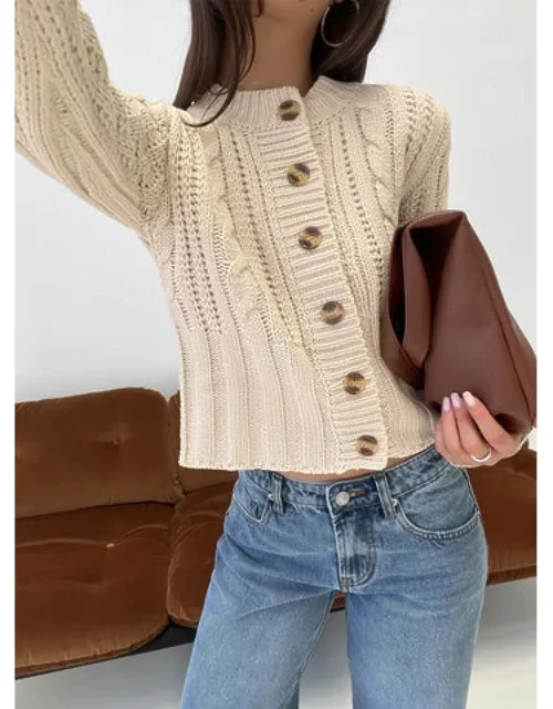 Cable Knit Cardigan