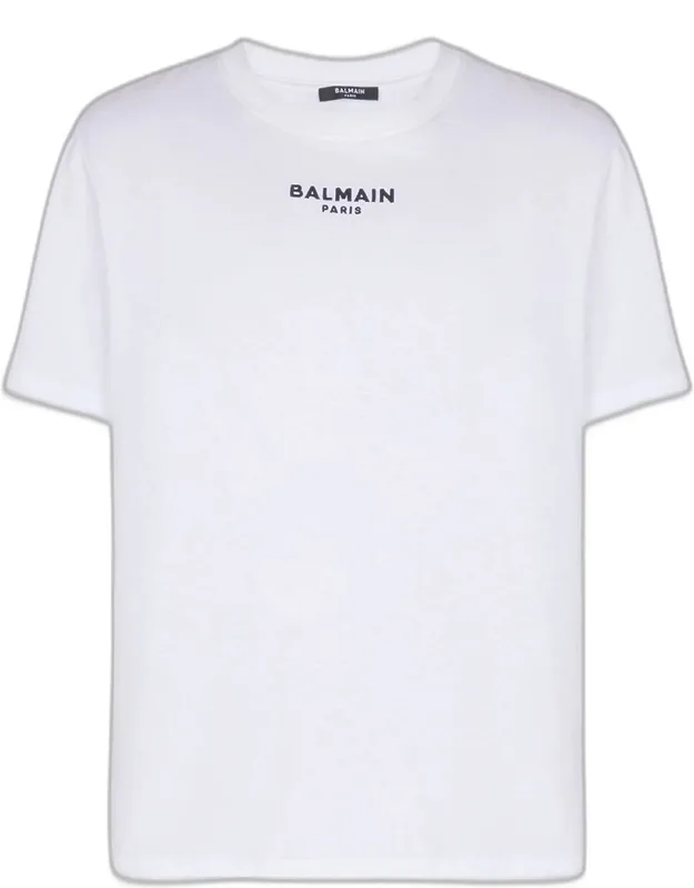 Embroidered Small Logo Cotton T-shirt