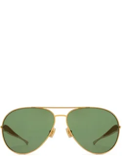 Sunglasses Aviator Gold