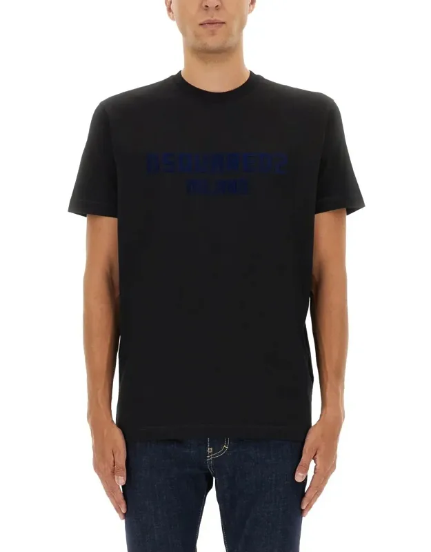 T-shirt With Logo 100% Cotton