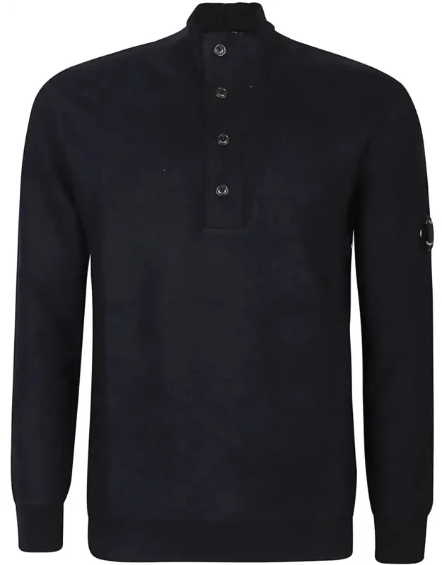 Sweater With Polo Collar