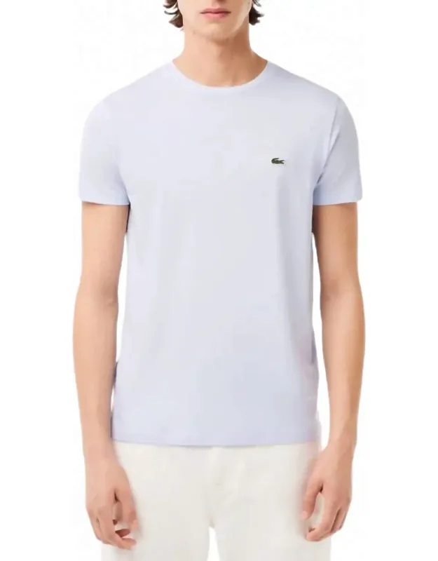 Crew Neck Cotton Jersey Tee