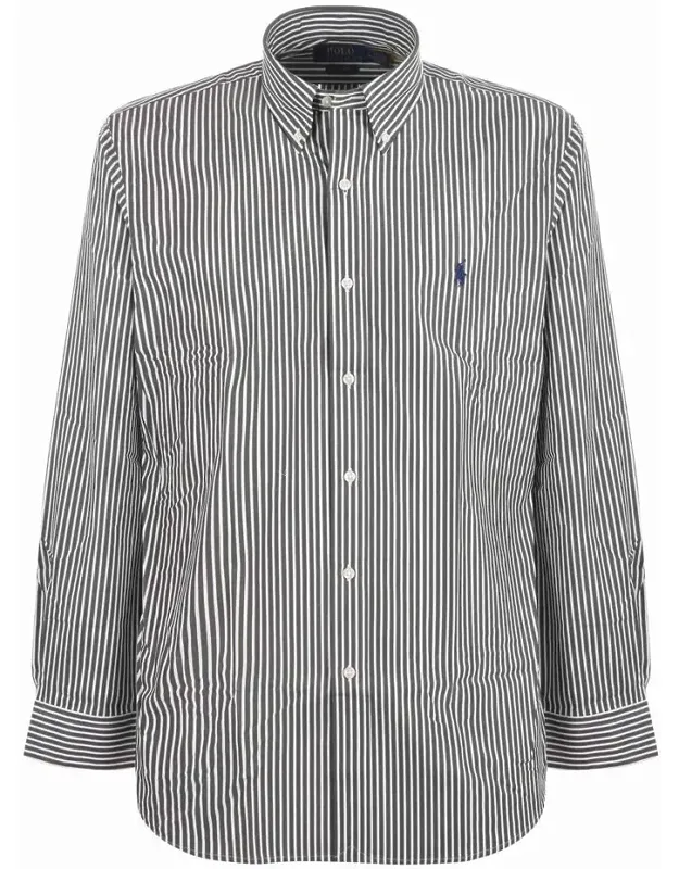 Striped Cotton Poplin Shirt