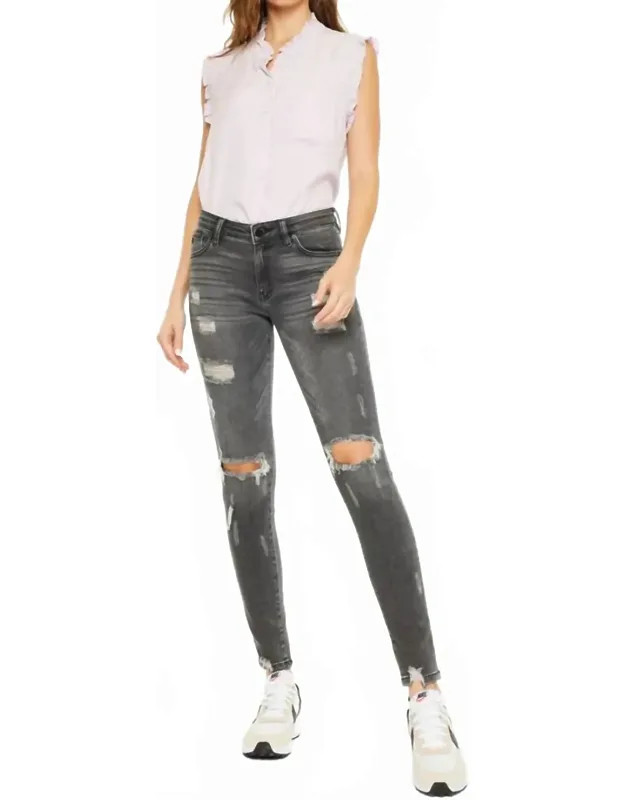 Mid Rise Super Skinny Jeans