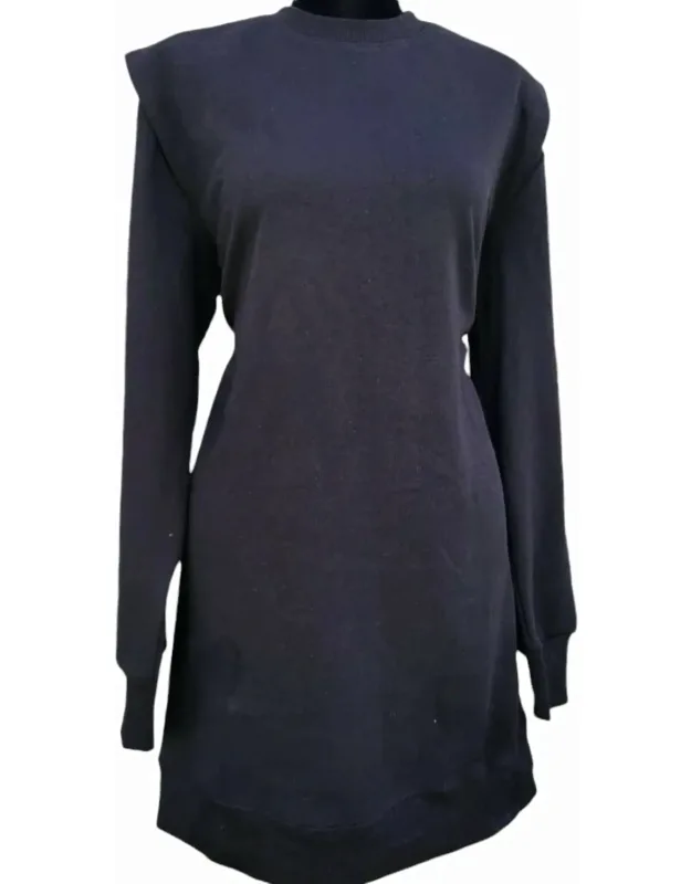 Mini Knit Sweatshirt Sport Dress
