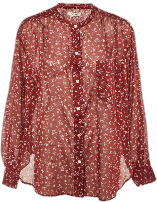 Floral Printed Cotton Shirt