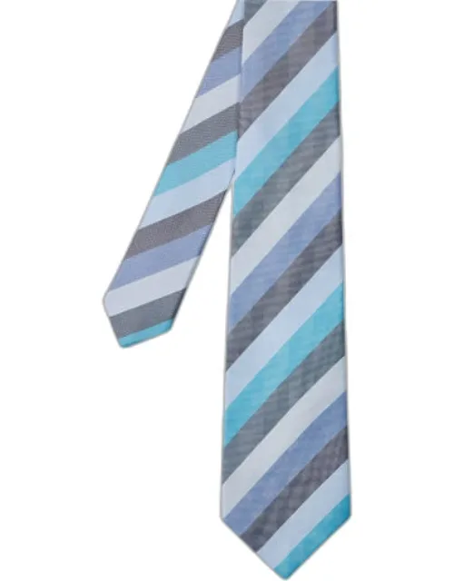 Multistripe Silk Tie
