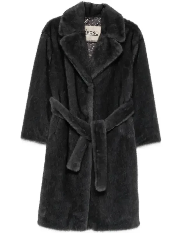 Herno Coat With Lapel Collar