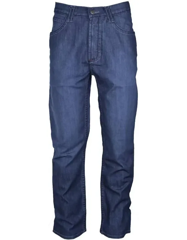 Fire Resistant Comfort Flex Jeans - Length 32" In Indigo