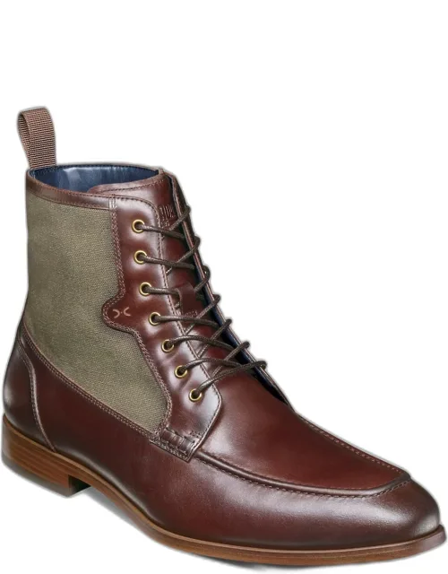 Brumley Moc Toe Lace Up Boots